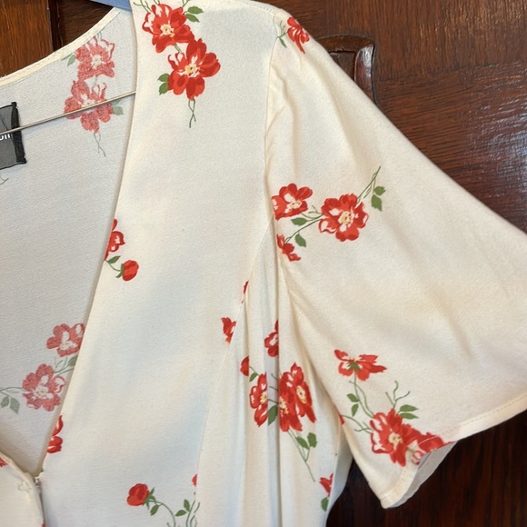 Reformation Size 10, Locklin Magdalena MIDI Floral Dress - Picture 5 of 8